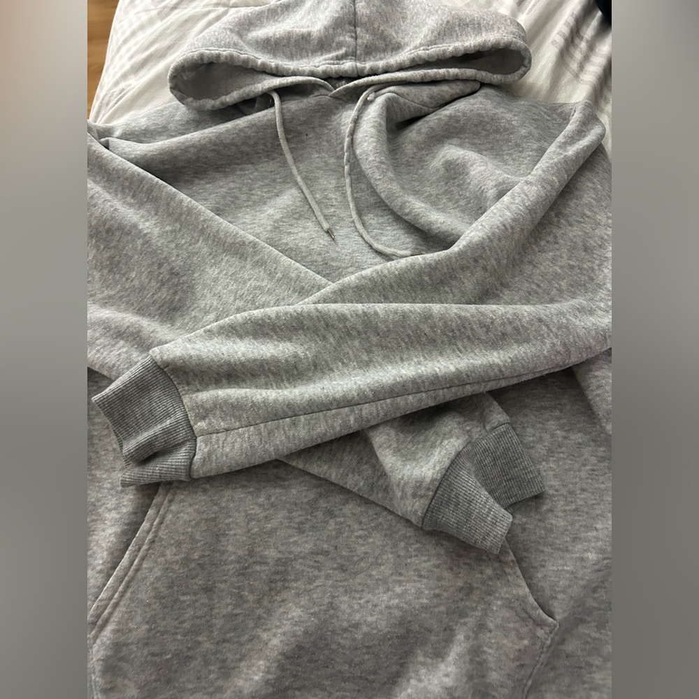 Gray sweater